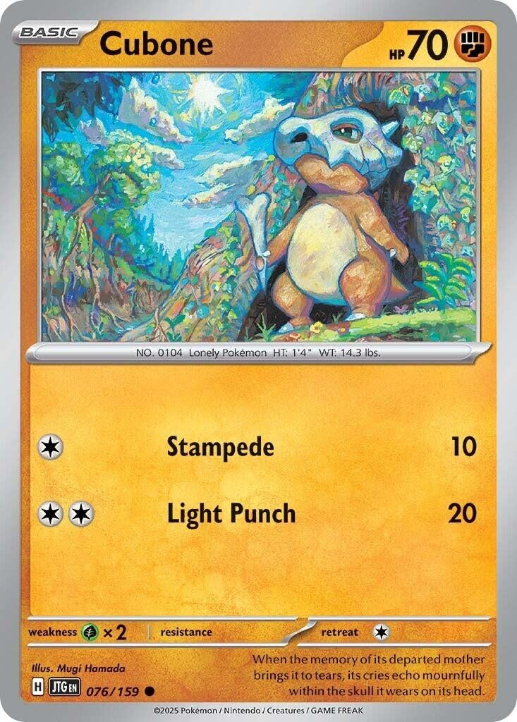 Cubone (076/159) (JTG)