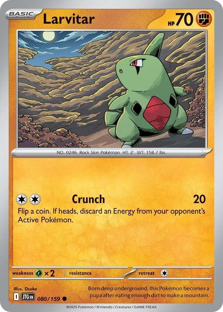 Larvitar (080/159) (JTG)