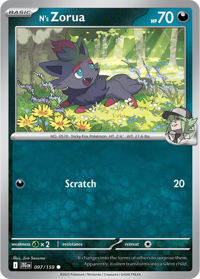 N's Zorua (097/159) (JTG)