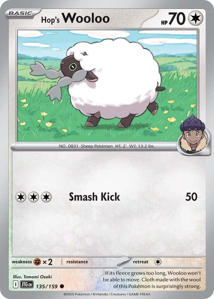 Hop's Wooloo (135/159) (JTG)