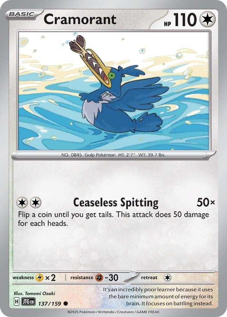 Cramorant (137/159) (JTG)