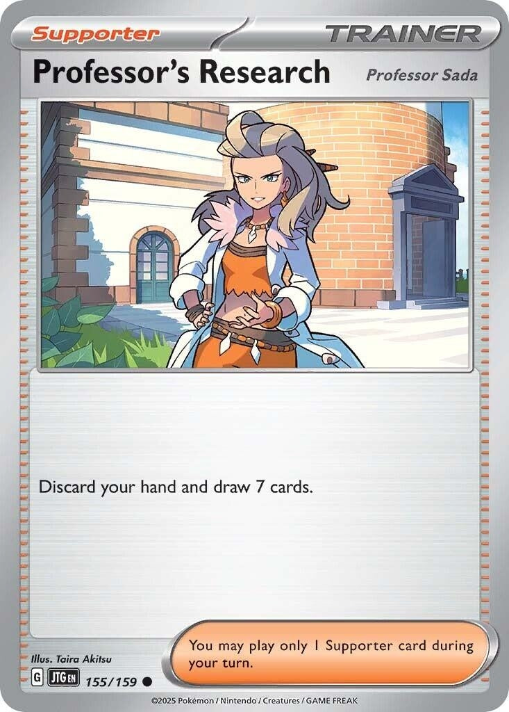 Image for Professor's Research [Professor Sada] (155/159) (JTG) - Pokemon