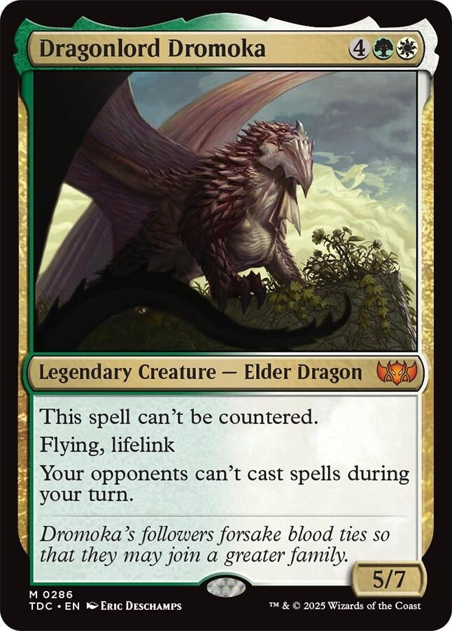 Dragonlord Dromoka (286) (TDC)