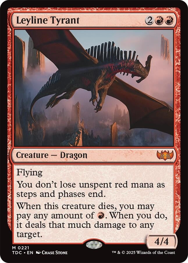 Leyline Tyrant (221) (TDC)