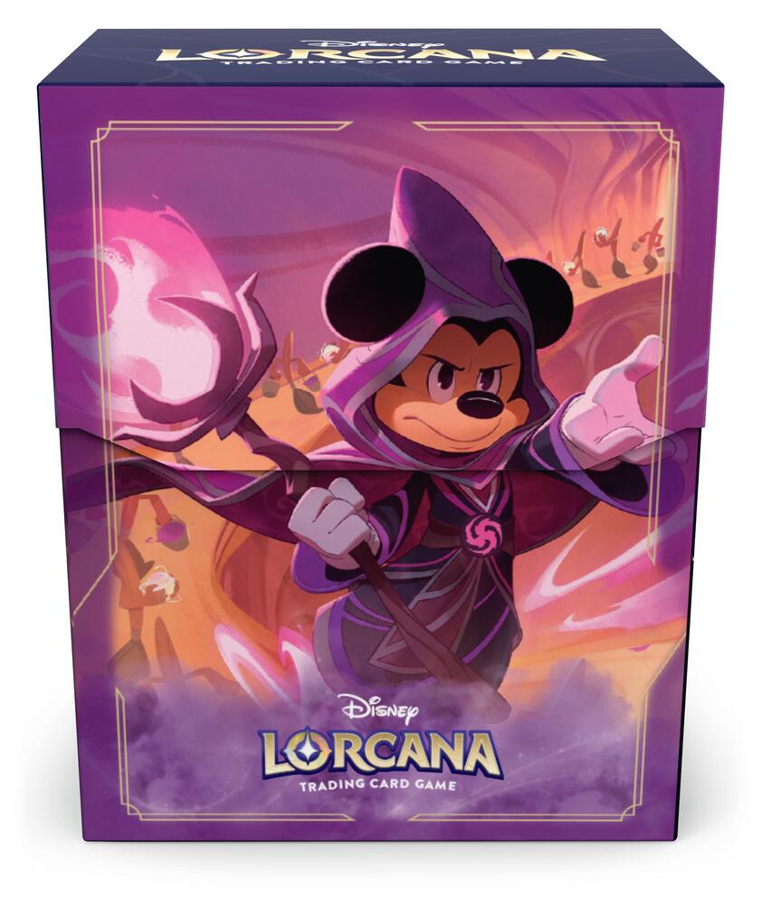 Disney Lorcana Deck Box - Mickey Mouse, Wayward Sorcerer - Ravensburger Deck Boxes (RDB)