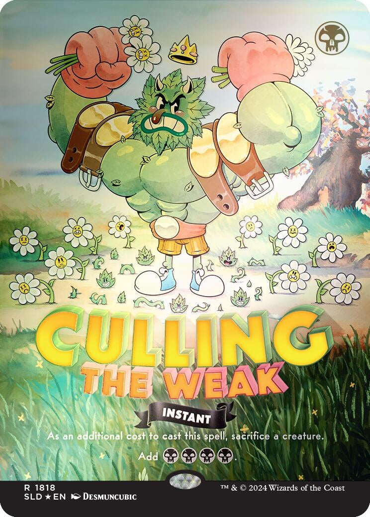 Culling the Weak (Rainbow Foil) (1818) (SLD)