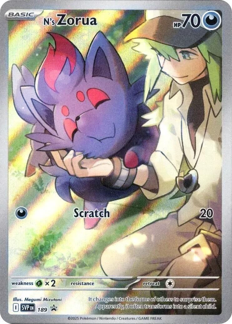 N's Zorua - 189 (189) (SVP)