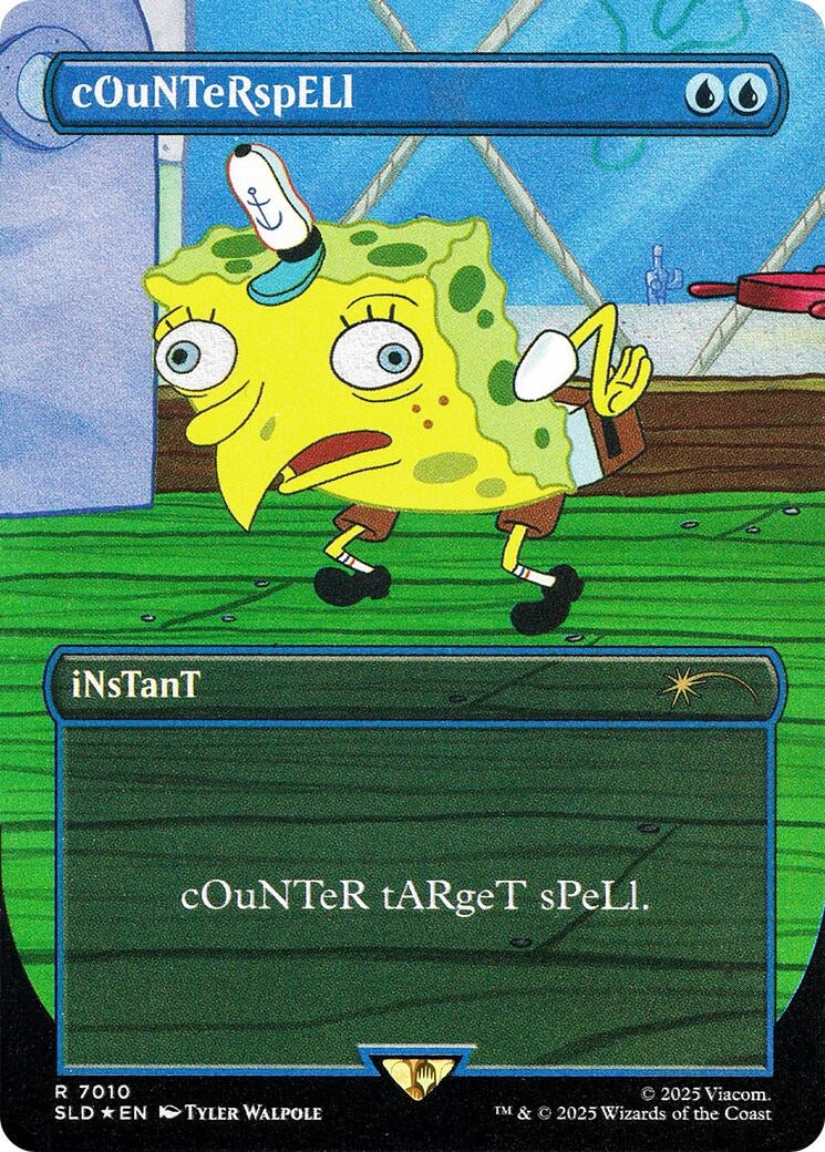 cOuNTeRspELl (7010) (Rainbow Foil) (7010) (SLD)