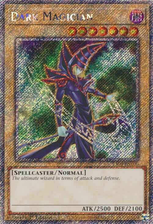 Dark Magician (6th Art) (Platinum Secret Rare) (RA04-EN106) (RA04)