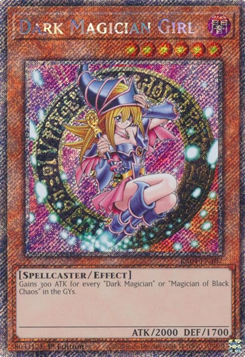 Dark Magician Girl (3rd Art) (Platinum Secret Rare) (RA04-EN107) (RA04)