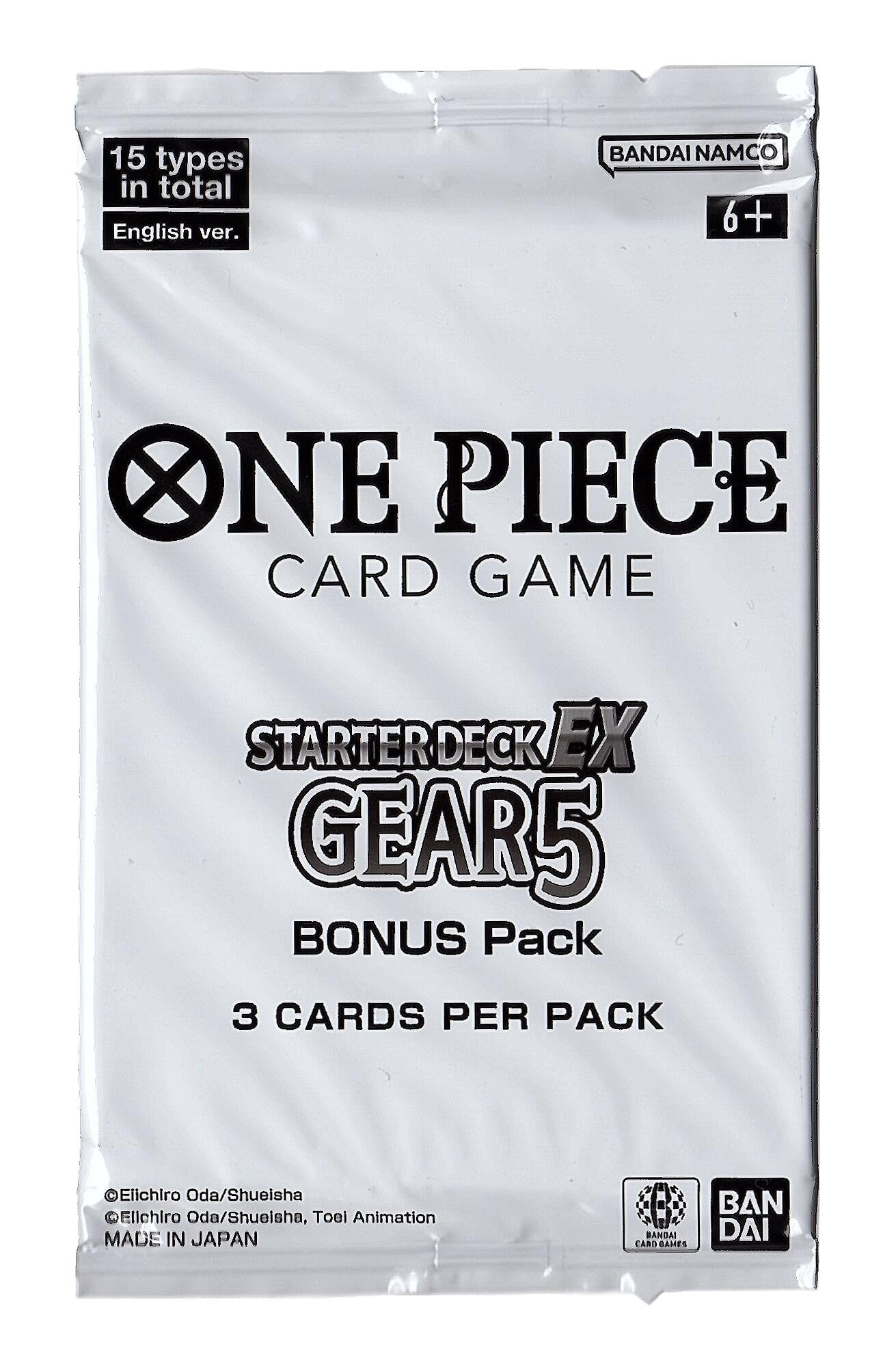 Starter Deck EX: Gear 5 Bonus Pack