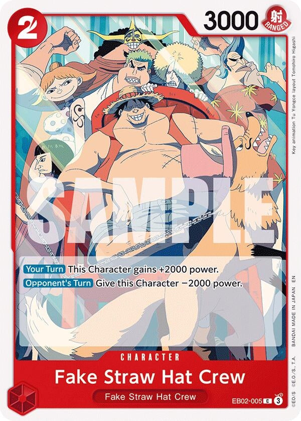 Fake Straw Hat Crew (EB02-005) (EB-02)