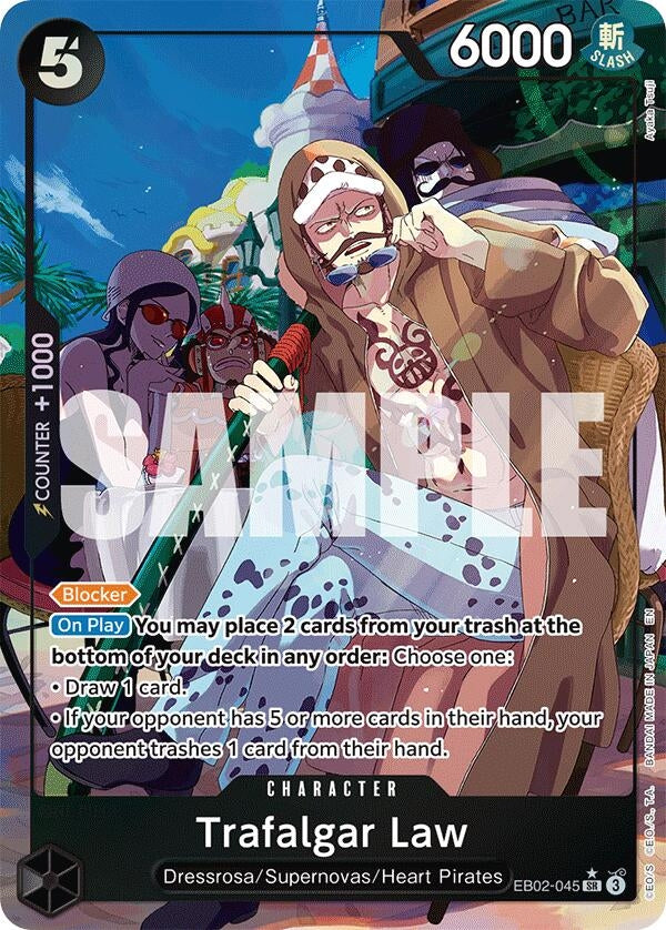 Trafalgar Law (Alternate Art) (EB02-045) (EB-02)