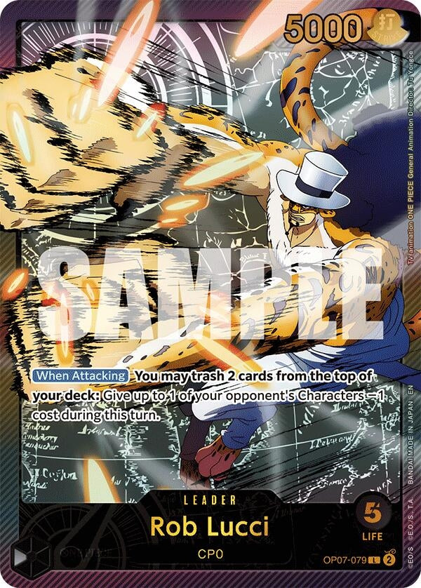 Rob Lucci (SP) (OP07-079) (EB-02)