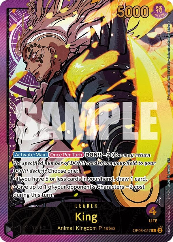 King (SP) (OP08-057) (EB-02)