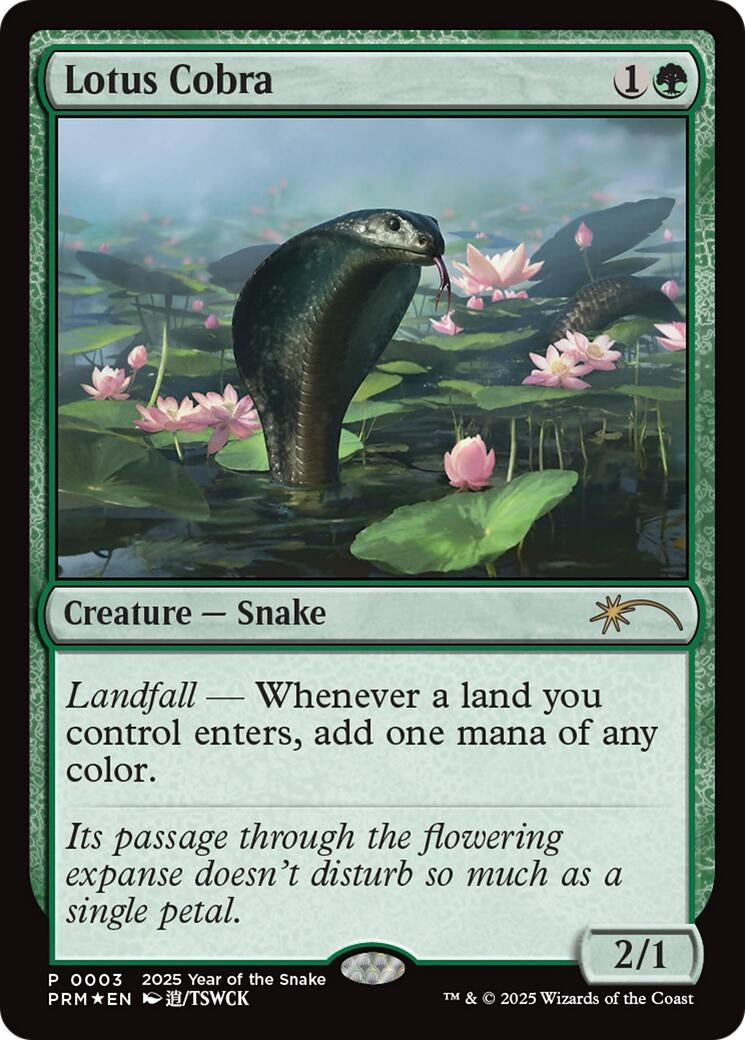 Lotus Cobra (Year of the Snake 2025) (3) (SSP)