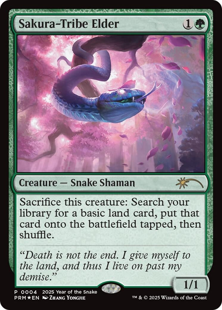 Sakura-Tribe Elder (Year of the Snake 2025) (4) (SSP)