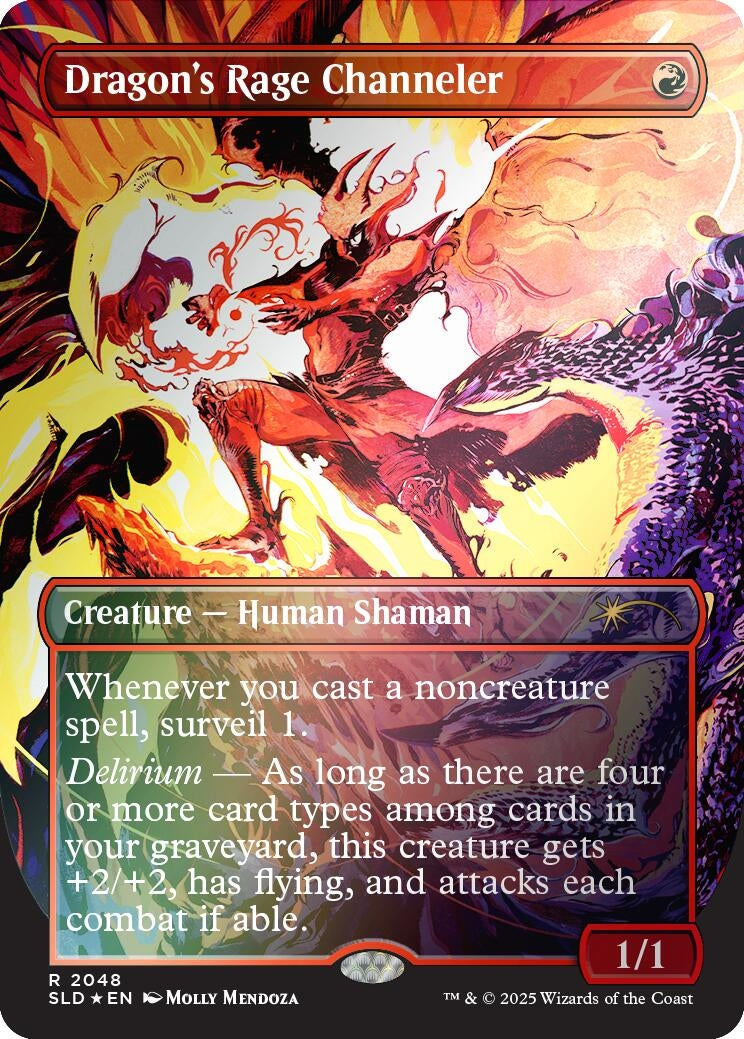 Dragon's Rage Channeler (2048) (Rainbow Foil) (2048) (SLD)