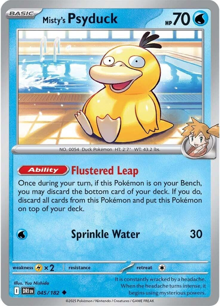 Misty's Psyduck (045/182) (DRI)