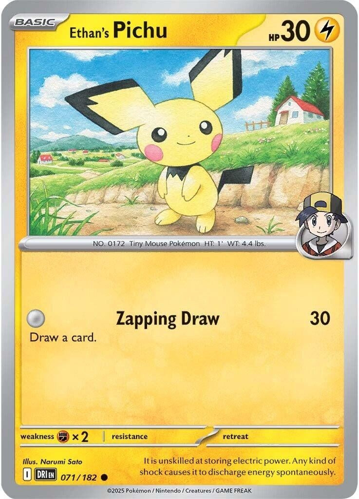 Ethan's Pichu (071/182) (DRI)