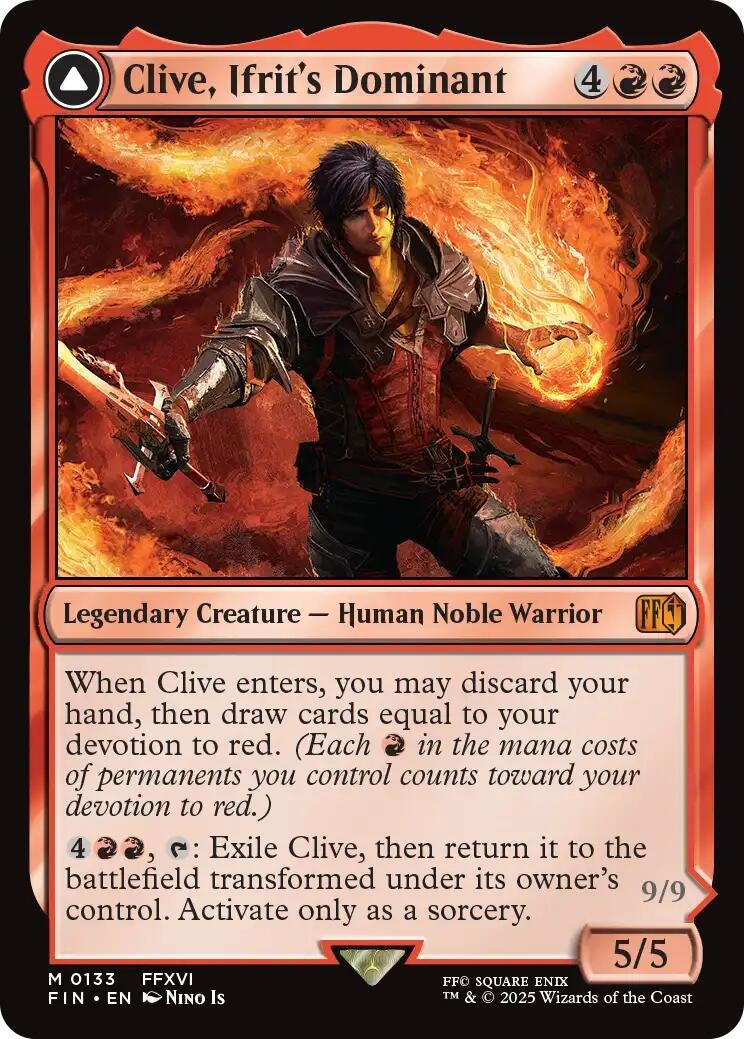 Clive, Ifrit's Dominant (133) (FIN)