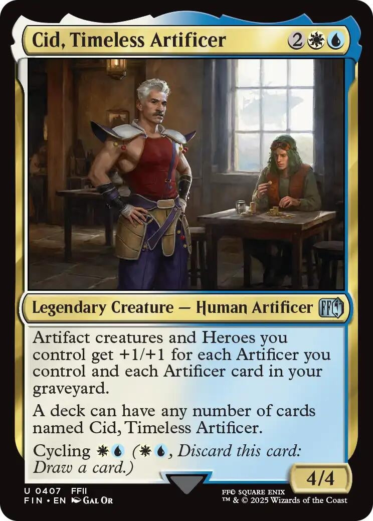 Cid, Timeless Artificer (0407) (407) (FIN)