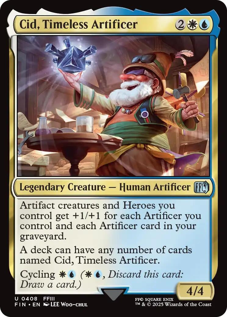 Cid, Timeless Artificer (0408) (408) (FIN)