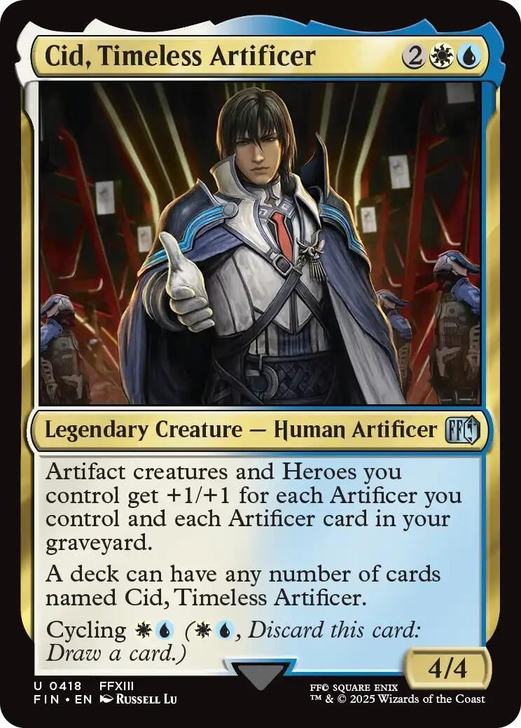Cid, Timeless Artificer (0418) (418) (FIN)