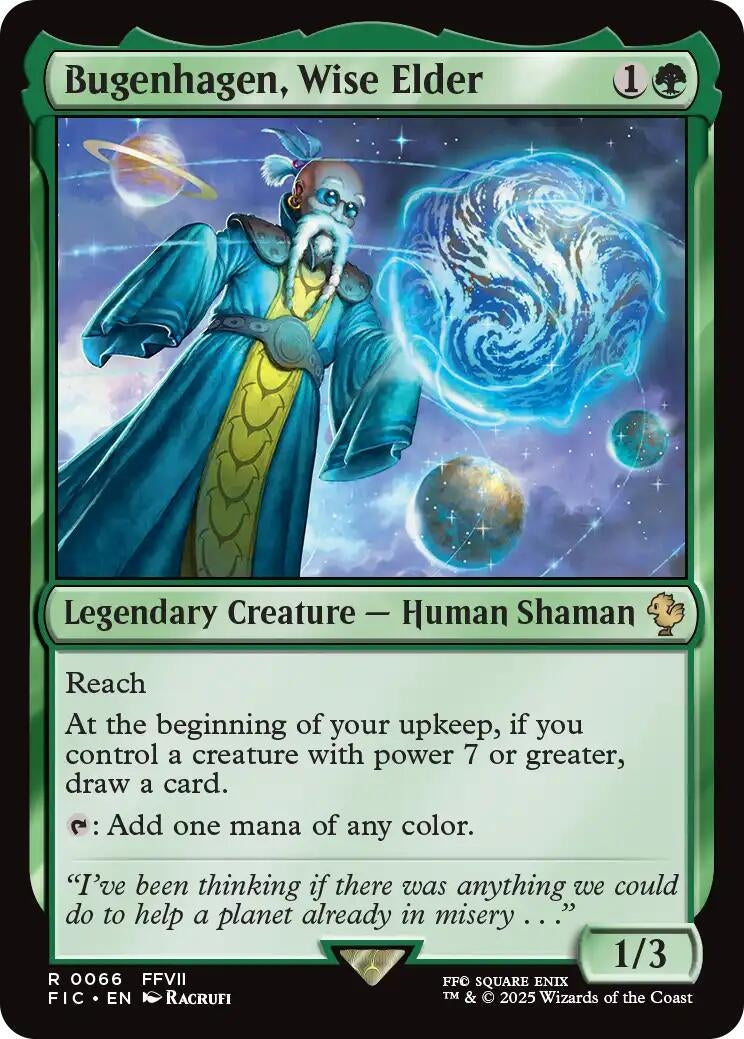 Bugenhagen, Wise Elder (66) (FIC)
