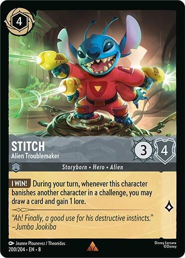 Stitch - Alien Troublemaker (200/204) (8)