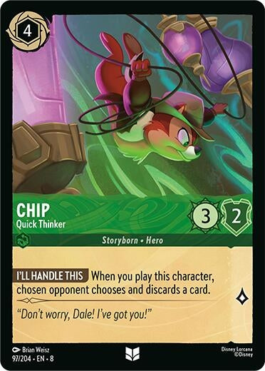 Chip - Quick Thinker (97/204) (8)