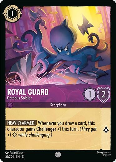 Royal Guard - Octopus Soldier (52/204) (8)