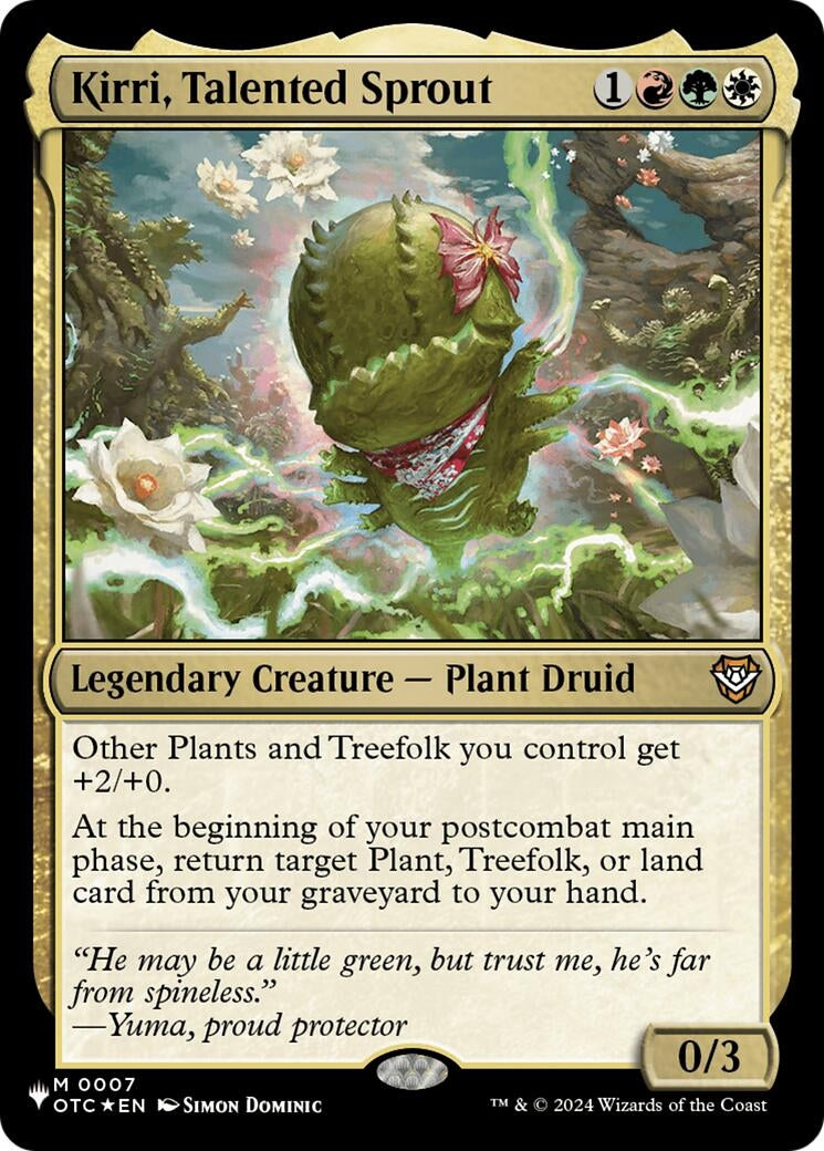 Kirri, Talented Sprout (7) (LIST)