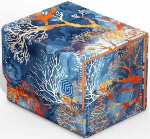 Sidewinder 100+ Xenoskin 2025 Exclusive Coral Places Deck Box - Fiery Reef