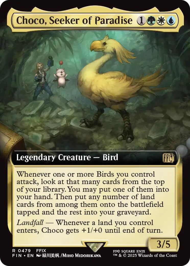 Choco, Seeker of Paradise (Extended Art) (479) (FIN)