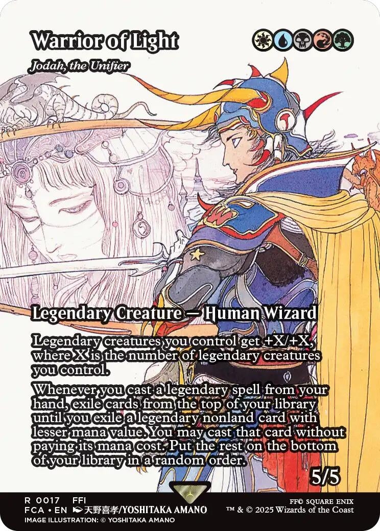 Warrior of Light - Jodah, the Unifier (Showcase) (17) (FCA)