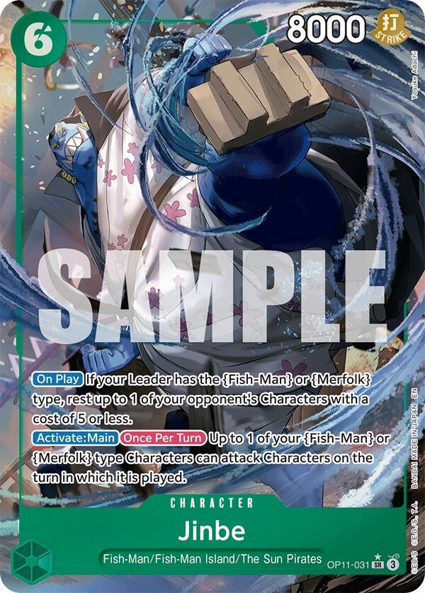 Jinbe (031) (Alternate Art) (OP11-031) (OP11)