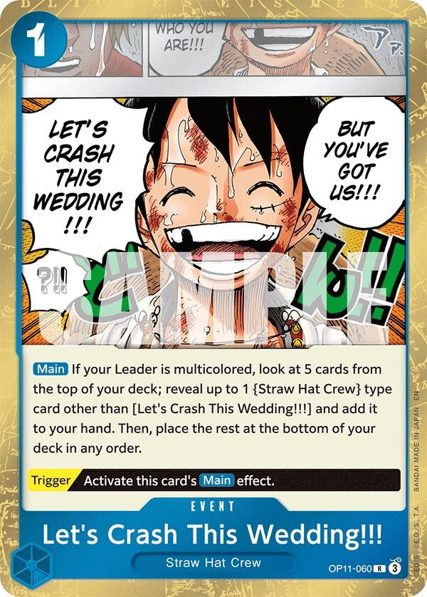 Let's Crash This Wedding!!! (OP11-060) (OP11)