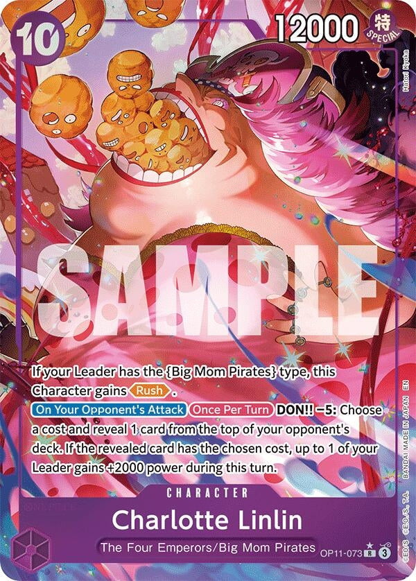 Charlotte Linlin (Alternate Art) (OP11-073) (OP11)