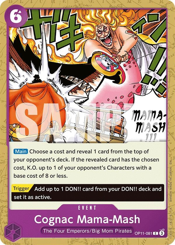 Image for Cognac Mama-Mash (OP11-081) (OP11) - One Piece Card Game