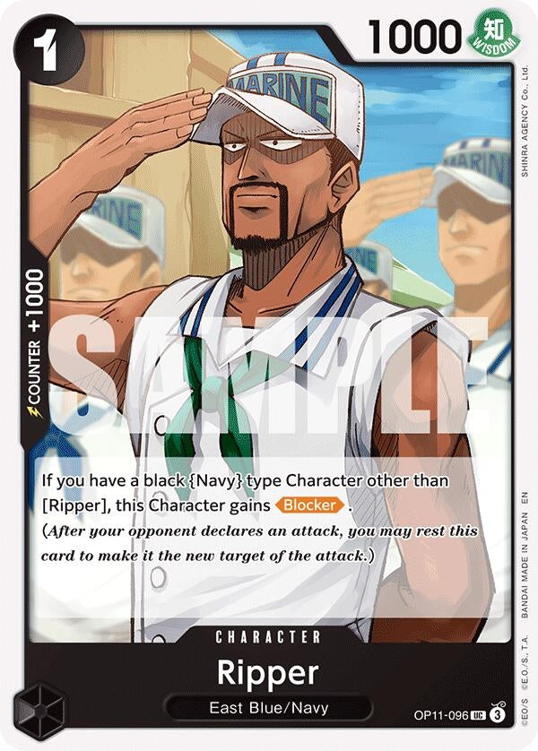 Image for Ripper (OP11-096) (OP11) - One Piece Card Game