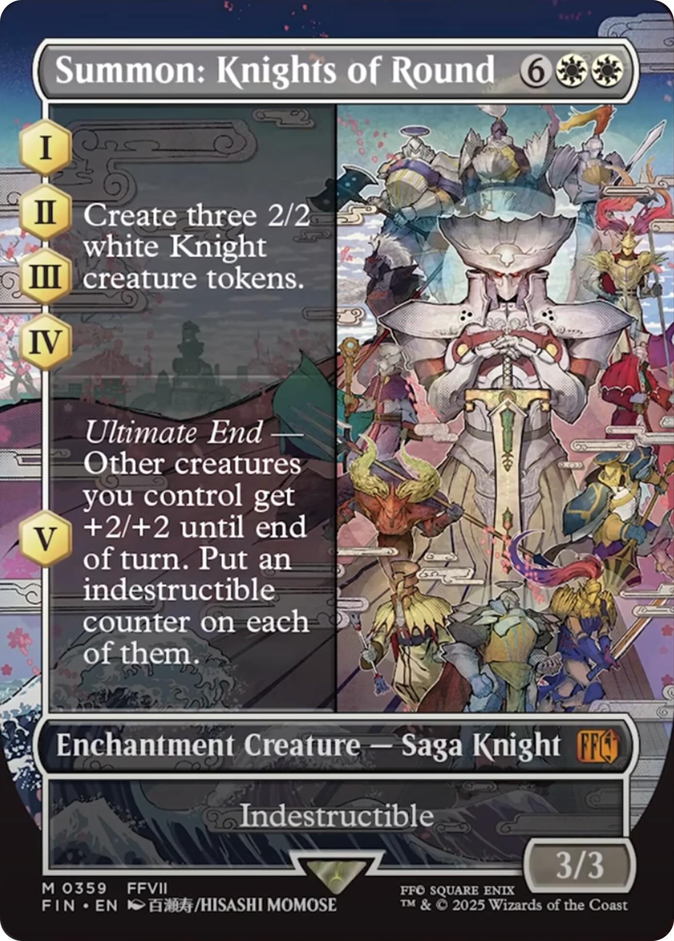 Summon: Knights of Round (Borderless) (359) (FIN)