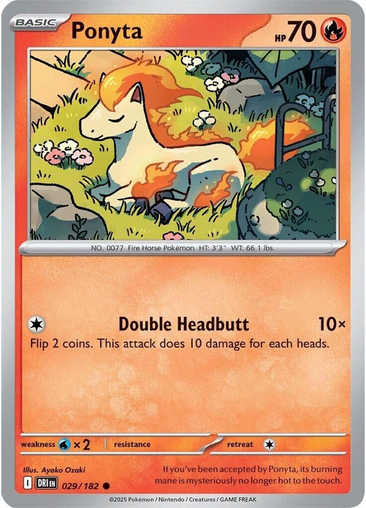 Ponyta (029/182) (DRI)