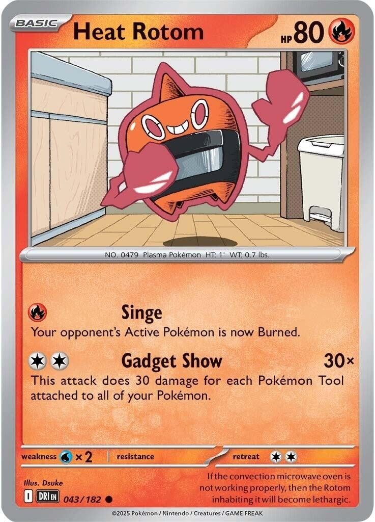 Heat Rotom (043/182) (DRI)