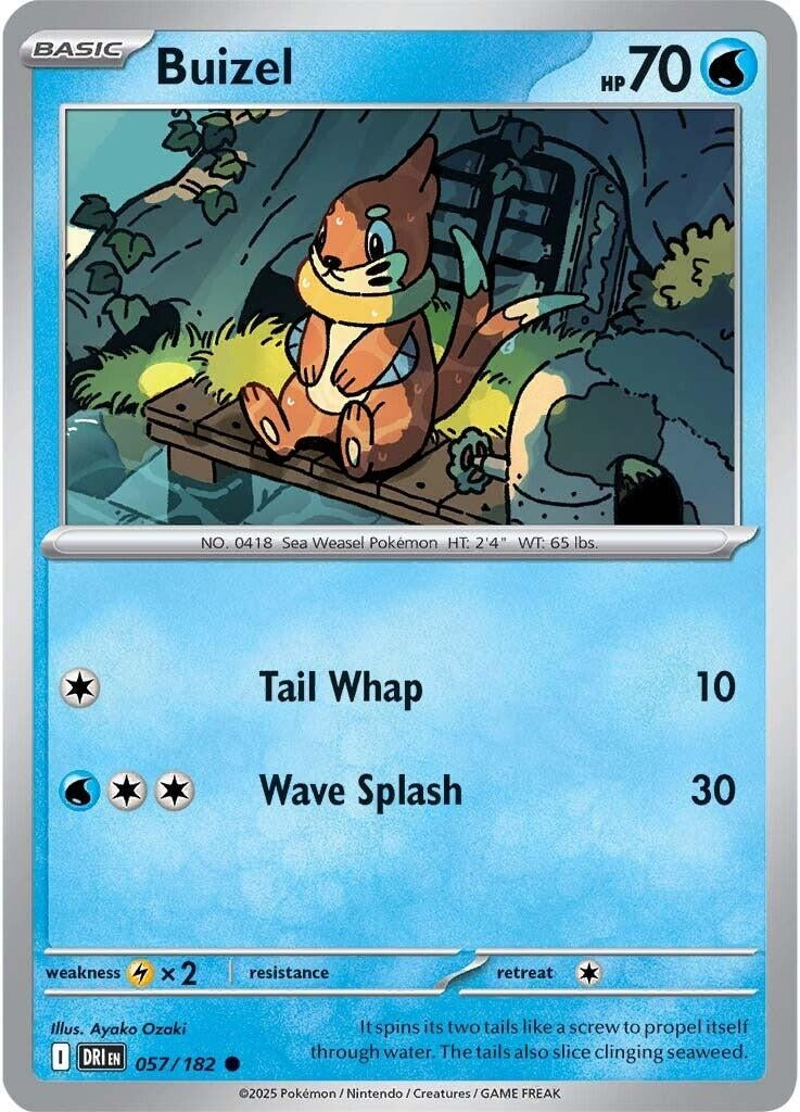 Buizel (057/182) (DRI)