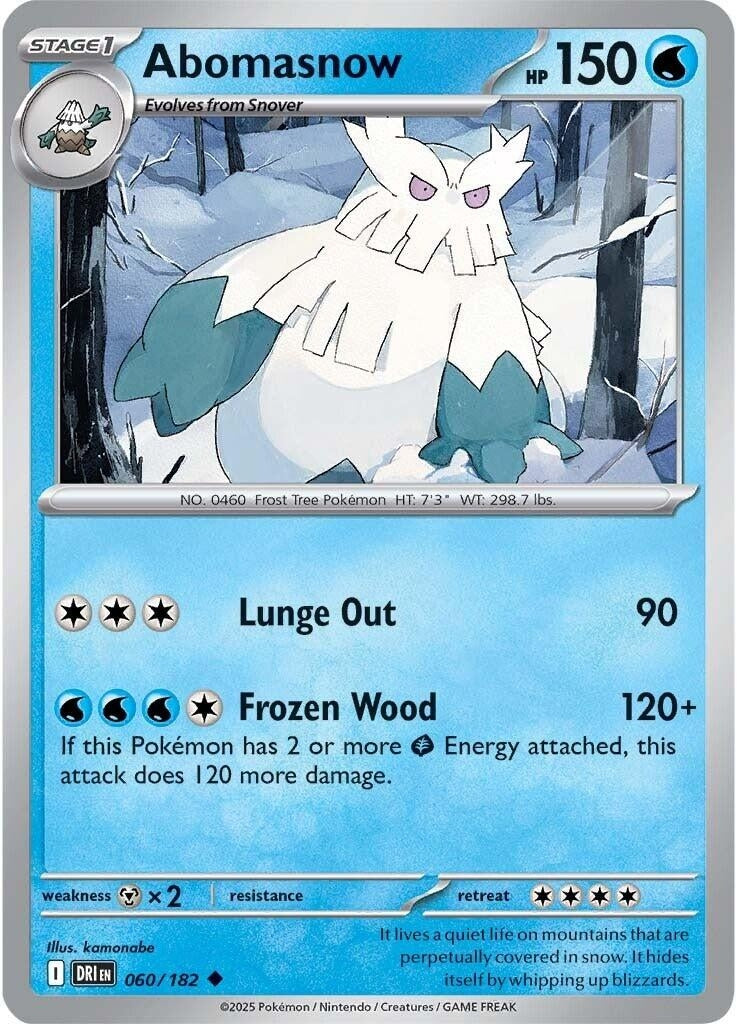 Abomasnow (060/182) (DRI)