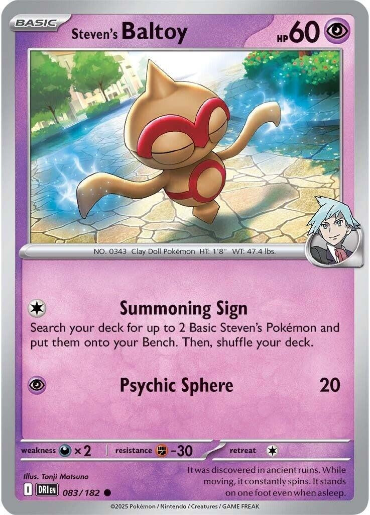 Steven's Baltoy (083/182) (DRI)