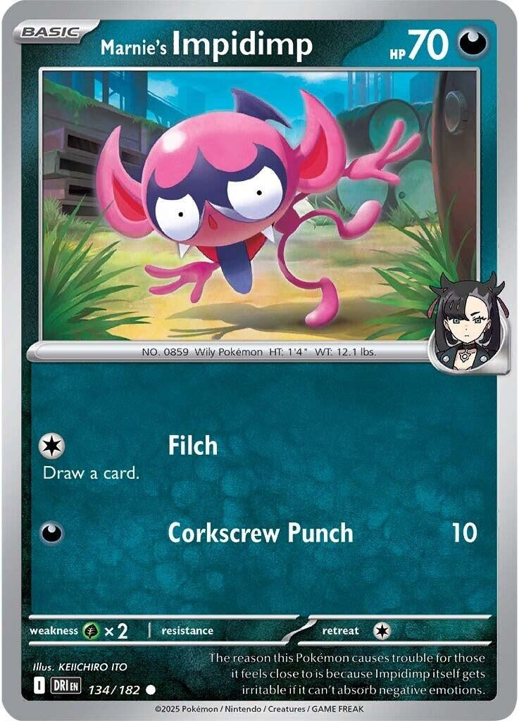 Marnie's Impidimp (134/182) (DRI)