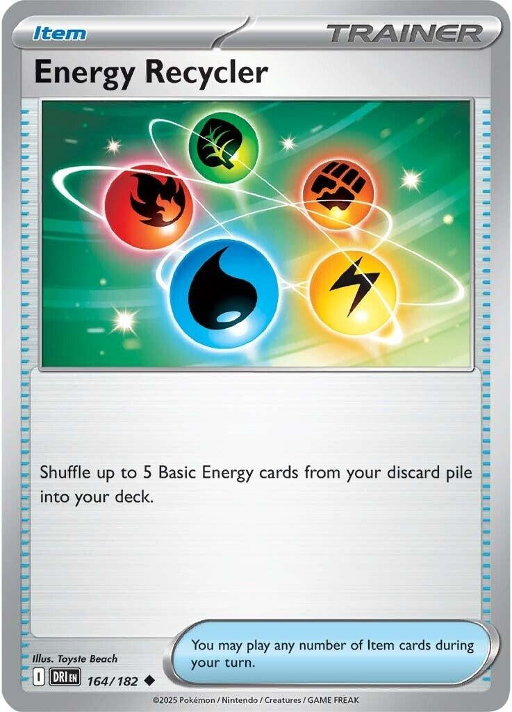 Image for Energy Recycler (164/182) (DRI) - Pokemon