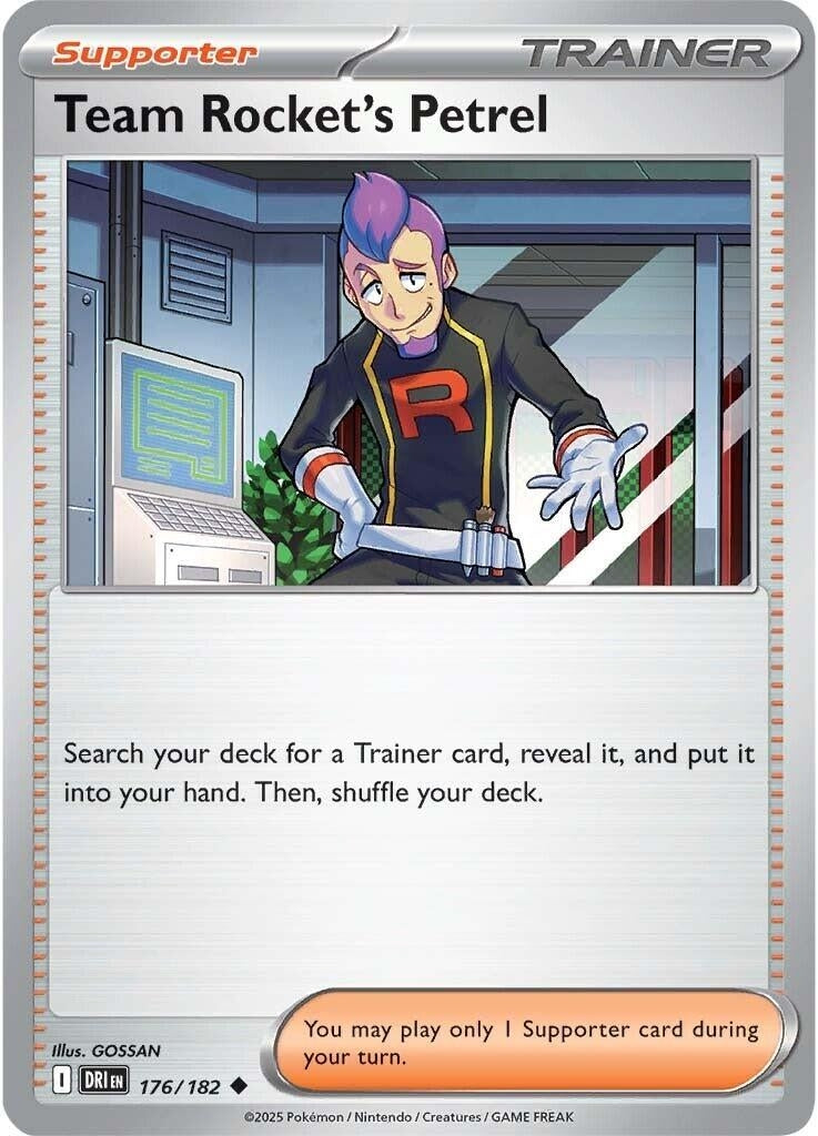 Team Rocket's Petrel (176/182) (DRI)